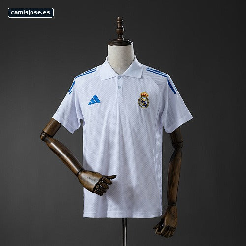 Real Madrid 25/26 polo - blanco S-XXL