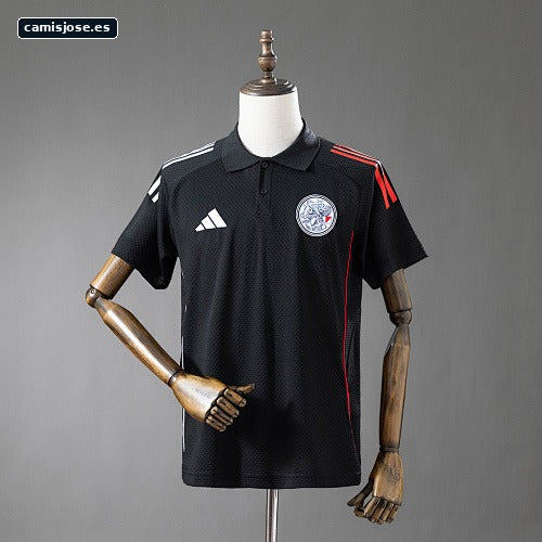 Ajax 25/26 polo - negro S-XXL