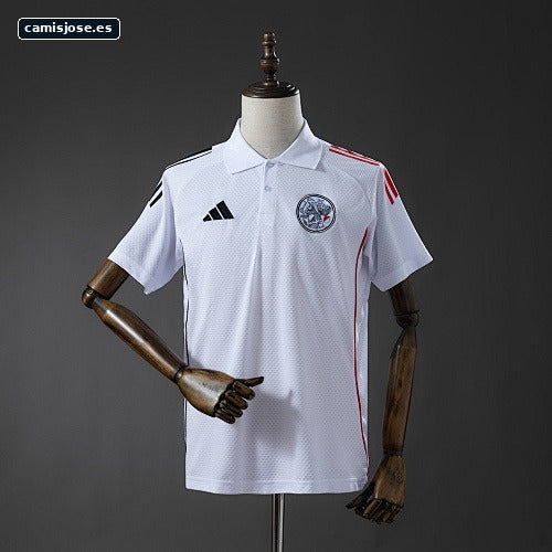 Ajax 25/26 polo - blanco S-XXL