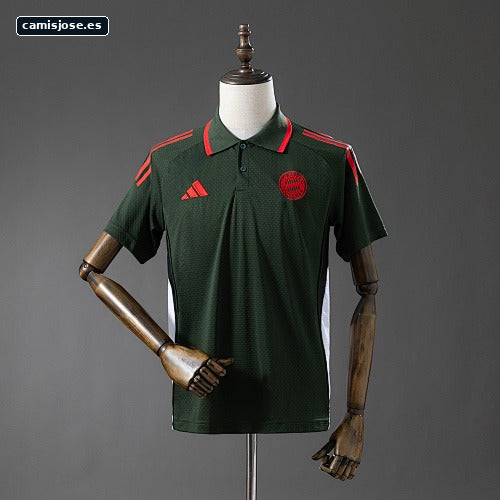 Bayern Munich 25/26 polo - verde oscuro S-XXL