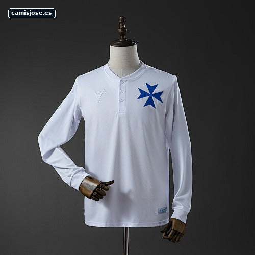Blackburn Rovers 150.º aniversario Camiseta blanca manga larga S-4XL
