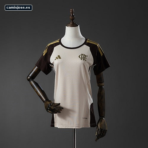 Flamengo 26/27 camiseta de entrenamiento femenina - albaricoque S-XXL