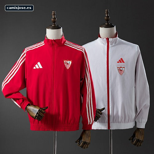 Cortavientos reversible Athletic Bilbao - Rojo y blanco S-XXL