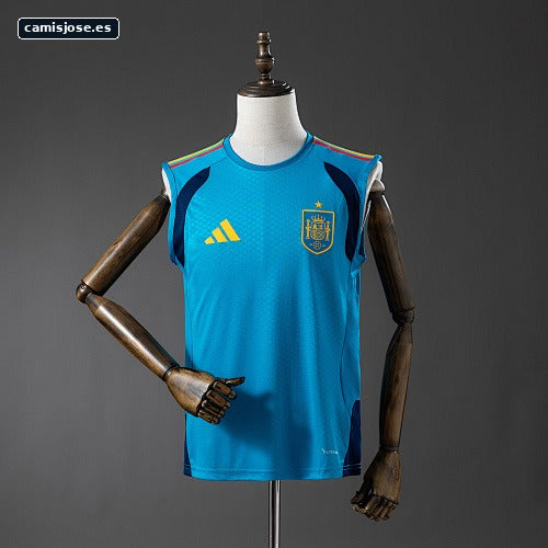 España 26/27 Chaleco de entrenamiento - camiseta azul S-XXL