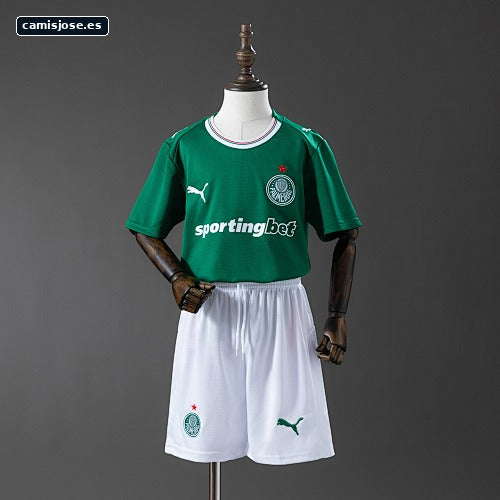 Palmeiras 26/27 Camiseta infantil local talla 16-28