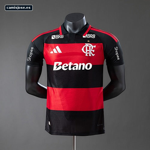 Flamengo 26/27 Camiseta local versión de jugador con todos los patrocinadores S-4XL