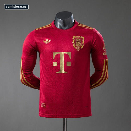 Bayern Munich 25/26 125th Anniversary Versión de jugador camiseta manga larga S-XXL