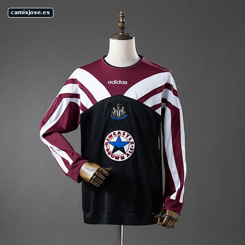 Newcastle United 95/96 Entrenamiento Retro camiseta manga larga S-4XL