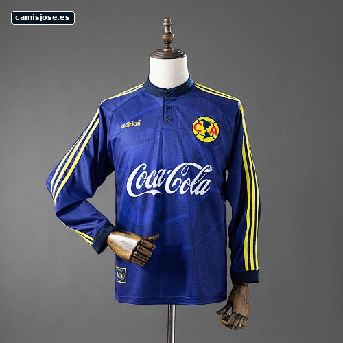 America 97/98 camiseta visitante manga larga retro S-XXL