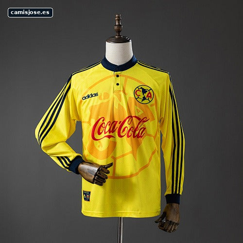 America 97/98 camiseta local manga larga retro S-XXL