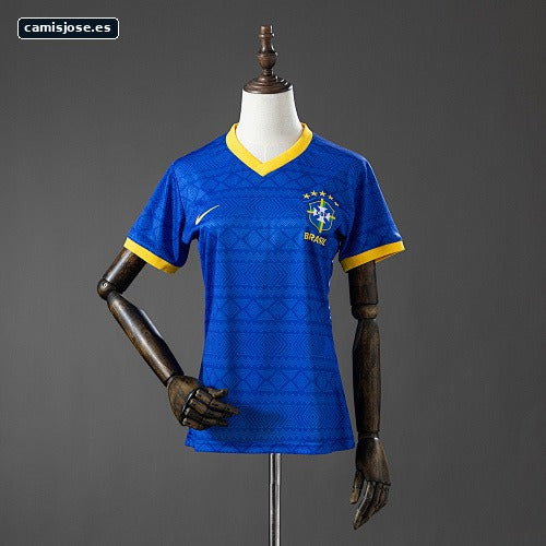Camiseta mujer Brasil 26/27 edición especial azul S-XXL