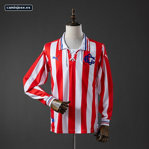 Chivas de Guadalajara edición 110.º aniversario camiseta manga larga retro S-XXL