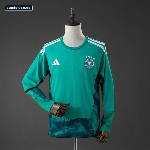 Alemania 2026 Camiseta de portero verde manga larga S-XXL