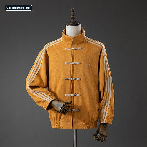 Chaqueta estilo Tang Año Nuevo Chino naranja S-XL