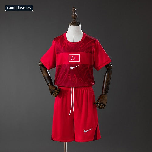 Turquía 2026 Camiseta infantil visitante talla 16-28