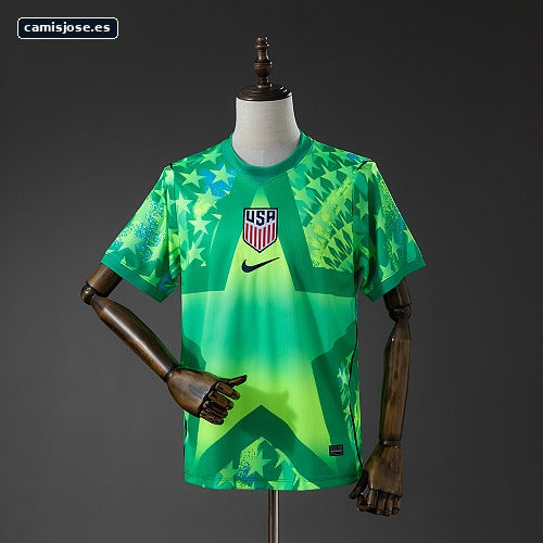 Estados Unidos 2026 Camiseta de portero verde S-4XL