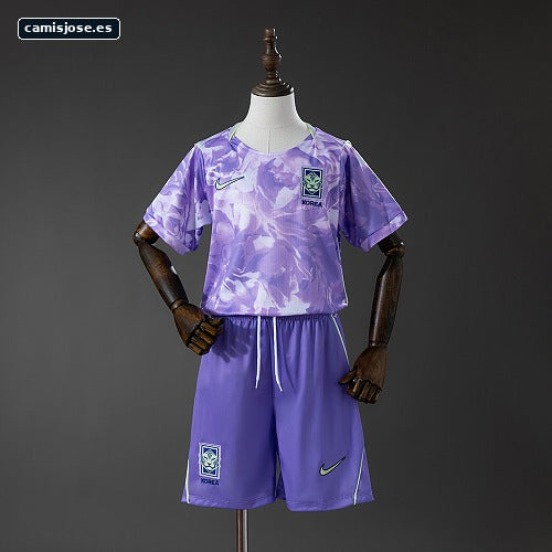 Corea del Sur 2026 camiseta infantil visitante tallas 16-28
