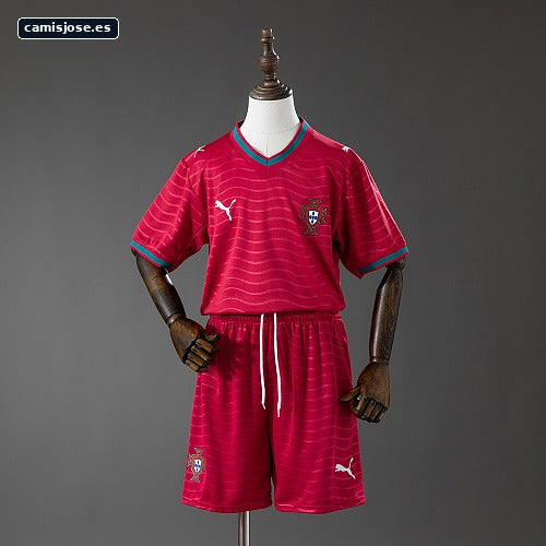 Portugal 2026 Local Infantil camiseta Tallas 16-28