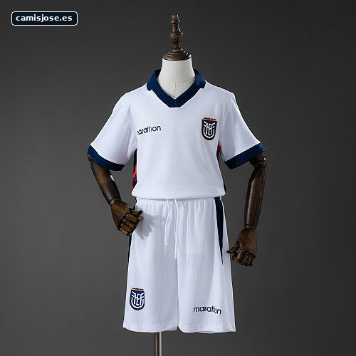 Ecuador 2026 Tercera Visitante Infantil camiseta Tallas 16-28