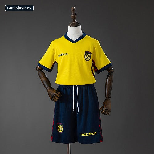 Ecuador 2026 Local Infantil camiseta Tallas 16-28