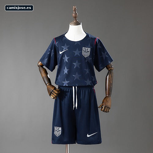 Estados Unidos 2026 Visitante Infantil camiseta Tallas 16-28