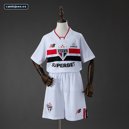 São Paulo 26/27 local infantil camiseta talla 16-28