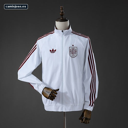 España 2026 Cortavientos blanco S-XXL