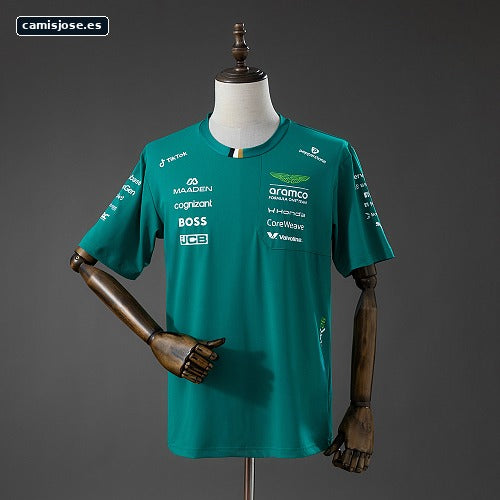 Mono de competición F1 Aston Martin Team 2026 verde S-5XL
