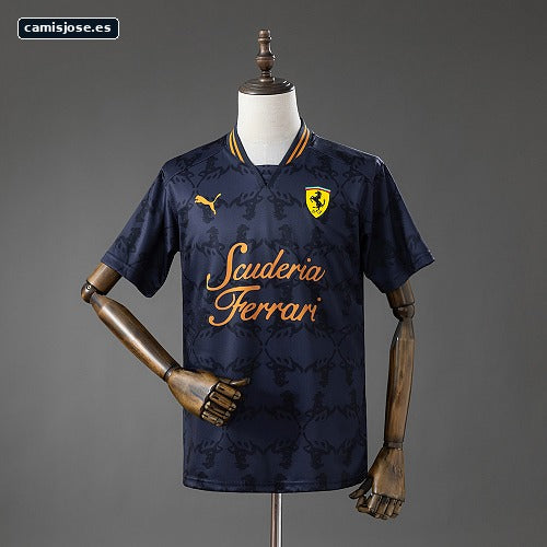F1 Scuderia Ferrari 2026 Camisa casual negra S-5XL