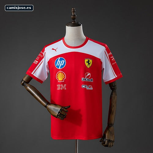 F1 Scuderia Ferrari 2026 Traje de carrera rojo S-5XL