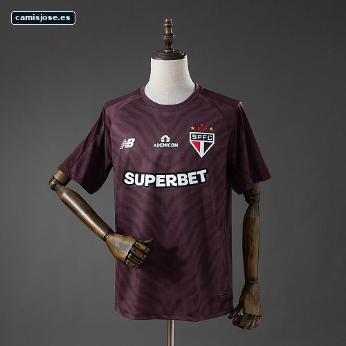 São Paulo 26/27 camiseta portero - borgoña intenso