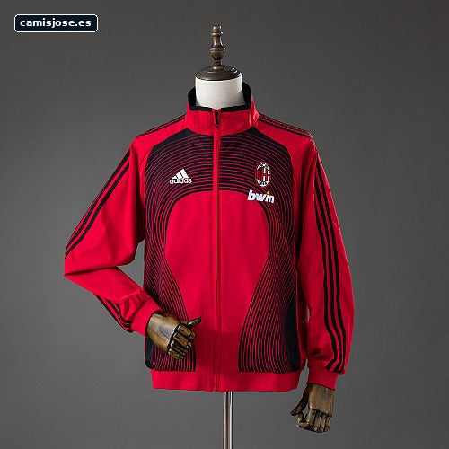 AC Milan 06/07 Rompevientos de entrenamiento - Rojo S-XXL