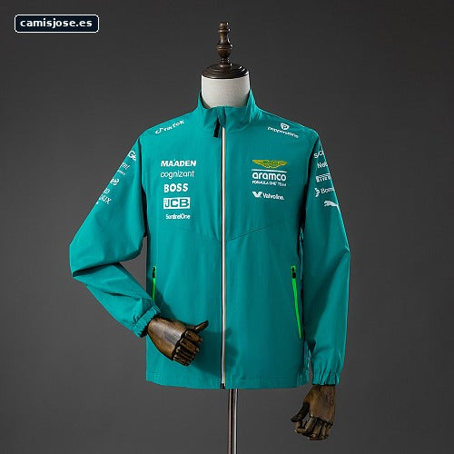 Aston Martin Aramco F1 2025 Cortavientos verde S-3XL