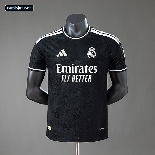 Real Madrid 26/27 Versión de jugador especial - Camiseta negra S-XXL