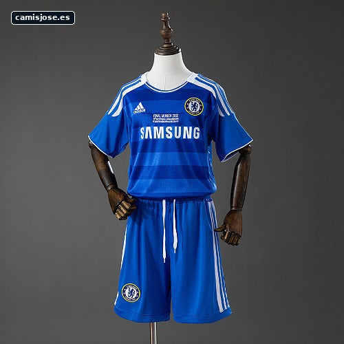 Chelsea 11/12 Local (UEFA Champions League) Retro Infantil Talla 16-28