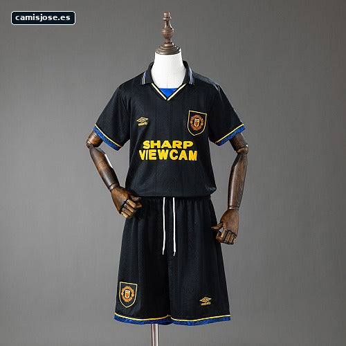 M-U 93/94 Visitante Retro Camiseta infantil Talla 16-28