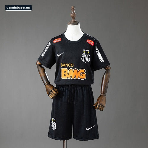 Santos 12/13 Visitante Retro Camiseta infantil Talla 16-28