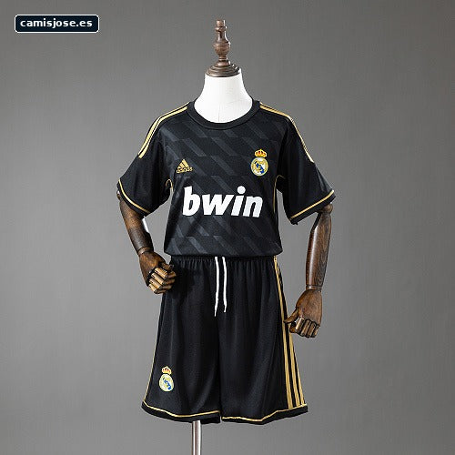 Real Madrid 11/12 Visitante Retro Camiseta infantil Talla 16-28