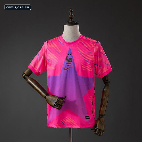 Francia 2026 Camiseta portero rosa Tallas S-4XL