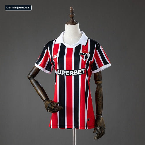 Sao Paulo 26/27 camiseta visitante femenina S-XXL