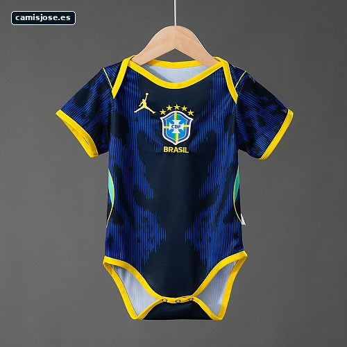 Brasil 2026 Camiseta bebé visitante Talla 9/12