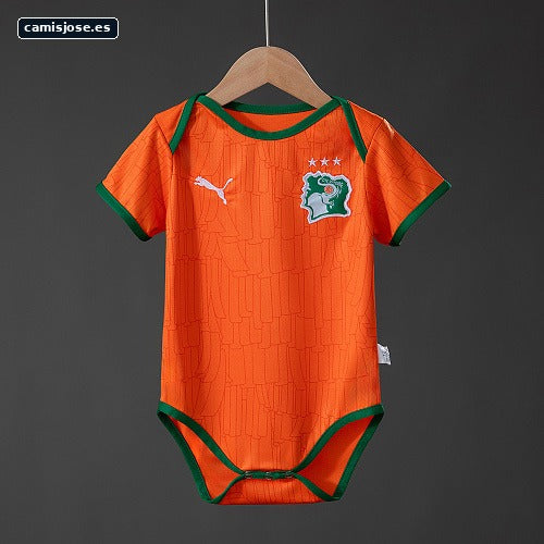 Costa de Marfil 2026 Camiseta bebé local Talla 9/12