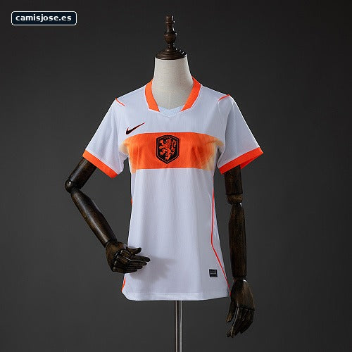Países Bajos 2026 Camiseta femenina visitante Tallas S-XXL