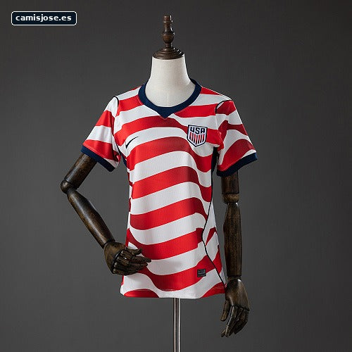 Estados Unidos 2026 Camiseta femenina local Tallas S-XXL