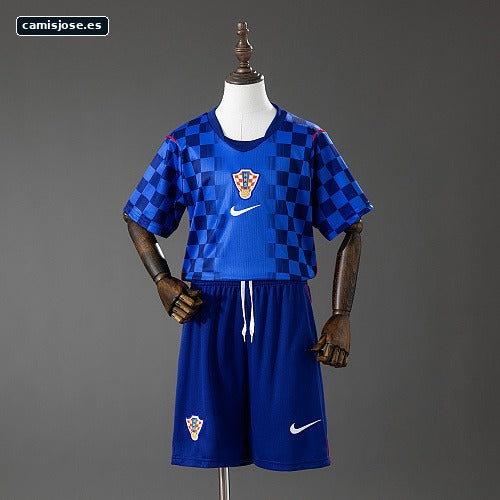 Croacia 2026 Camiseta infantil visitante Talla 16-28