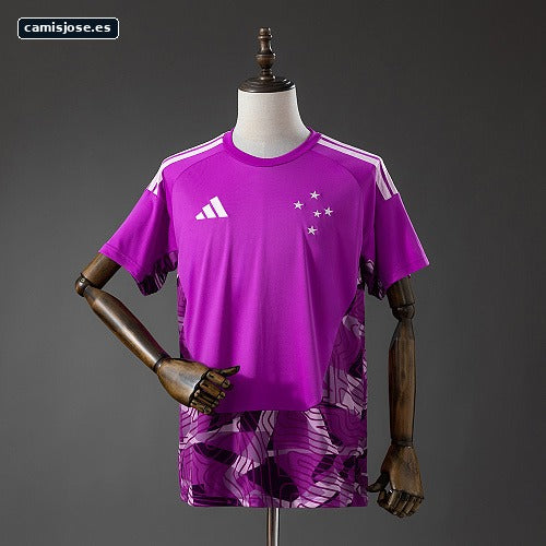 Cruzeiro 26/27 portero camiseta - Púrpura S-4XL