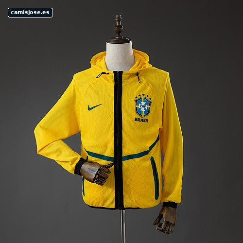 Brasil 2026 Chaqueta himno masculina - amarilla S-XXL
