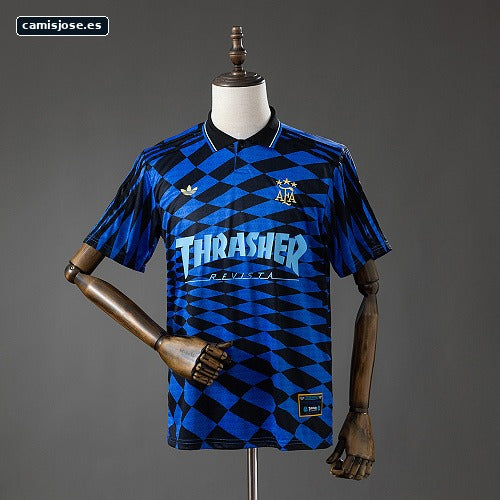 Camiseta Original X Thrasher X AFA Argentina S-4XL