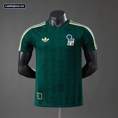 Italia 2026 OG Camiseta de entrenamiento Versión de jugador - Verde S-3XL