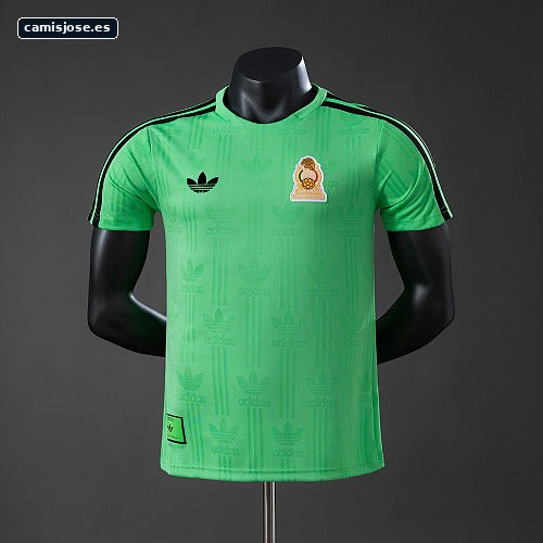 México 2026 OG Camiseta de entrenamiento Versión de jugador - Verde S-3XL